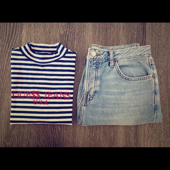 ASAP Rocky x Guess Collection Striped Fitted Top - Picture 5 of 6